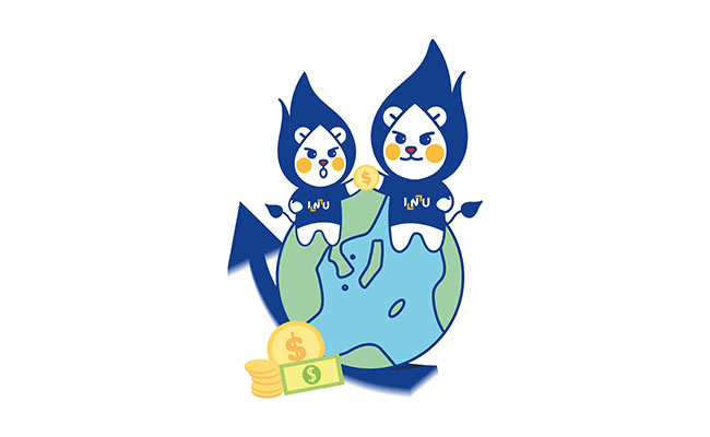 Global Trade&Service 학부 캐릭터